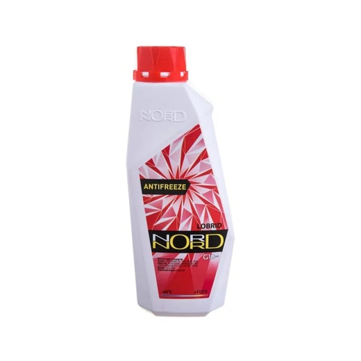 Антифриз NORD High Quality Antifreeze готовый -40C красный 1кг G12++ pitbikemarket.ru