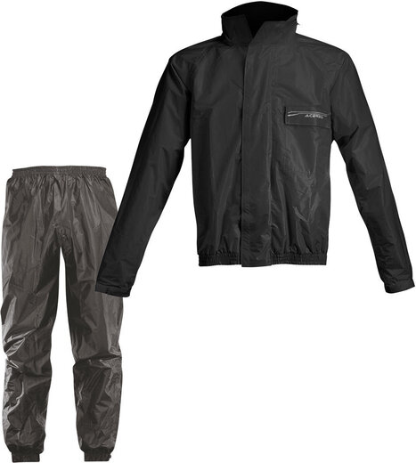 Костюм дождевой Acerbis LOGO Black, XXXL pitbikemarket.ru
