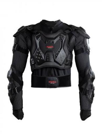 STARKS Body Armor Solid Chest Моточерепаха  (Чёрный) (XL) pitbikemarket.ru